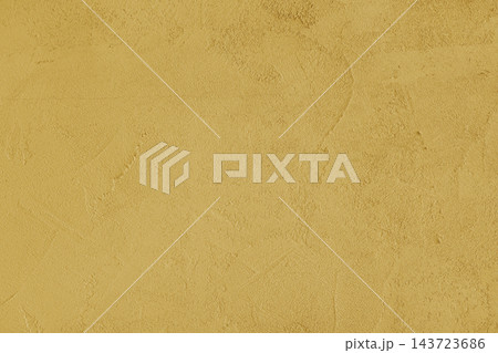 Yellow stucco wall, uneven plaster surface, painted distressed concrete texture background Yellow stucco wall, uneven plaster surface, painted distressed concrete texture background 143723686