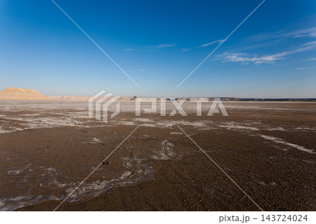 Karyn Zharik depression, Mangystau region, Ustyurt natural reserve, Kazakhstan 143724024