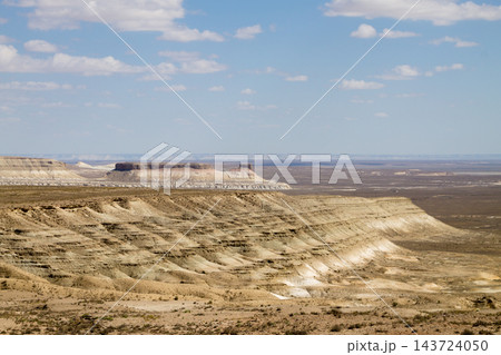 Beautiful Mangystau landscape, Ustyurt natural reserve, Kazakhstan 143724050