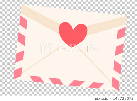 Love letter envelope with red heart romantic valentine element sticker print visual graphic clipart artwork design icon illustration Love letter envelope with red heart romantic valentine element sticker print visual graphic clipart artwork design icon illustration 143725072