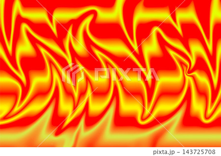 Abstract Fiery Red and Yellow Flame Liquid Fluid Waves Background Texture with Dynamic Trippy Wavy Pattern Abstract Fiery Red and Yellow Flame Liquid Fluid Waves Background Texture with Dynamic Trippy Wavy Pattern 143725708