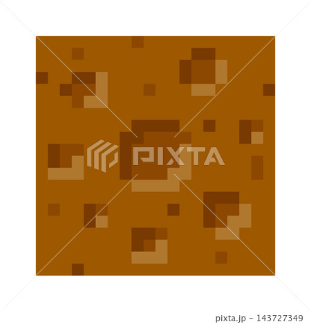 Soil Texture Pixel Patternのイラスト素材 [143727349] - PIXTA
