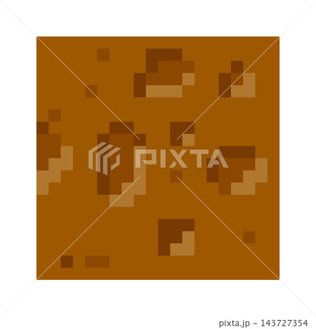 Retro Game Soil Tile Pixel Art 8 bit 143727354