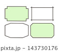 手書き風_フレーム,ラベル,あしらいA_02 143730176