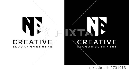 NP or PN initial letter logo design vector template NP or PN initial letter logo design vector template 143731018