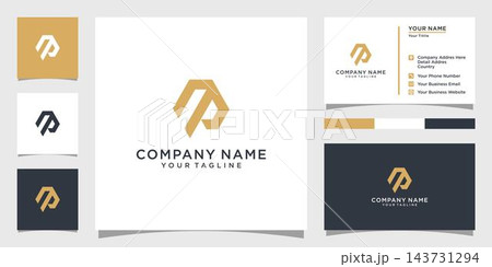 MP or PM letter logo design template vector.のイラスト素材 [143731294] - PIXTA
