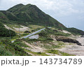 沖縄　伊平屋島の荒々しい自然 143734789