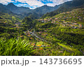 Panoramic view of Sao Vicente valley and village, Madeira Island 143736695