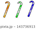 クリスマスステッキ 143736913