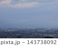 自然が残る湘南平展望台から見下ろす風景　平塚市 143738092