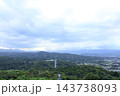 自然が残る湘南平展望台から見下ろす風景　平塚市 143738093