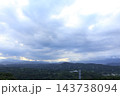 自然が残る湘南平展望台から見下ろす風景　平塚市 143738094