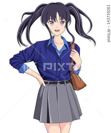 カーディガンを着た女性 カーディガンを着た女性 143739261