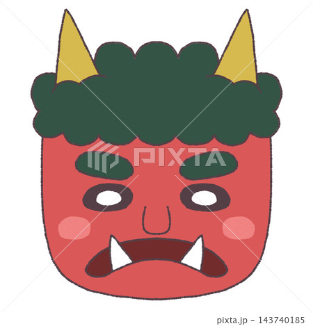 赤鬼のイラスト 143740185