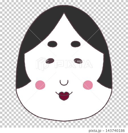 Okame illustration Okame illustration 143740186