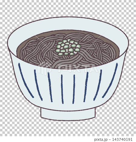 Soba illustration Soba illustration 143740191