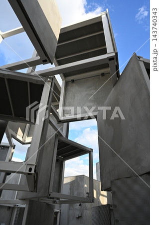 大阪、関西万博で展示されていた建造物 大阪、関西万博で展示されていた建造物 143740343