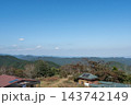 陣馬山の山頂から見た景色 143742149