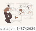Reality show isolated cartoon vector illustrations. 143742929