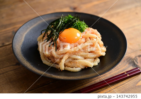 明太バターうどん 明太バターうどん 143742955