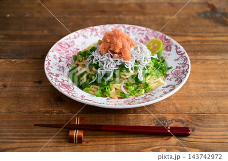 釜揚げしらす明太パスタ 釜揚げしらす明太パスタ 143742972