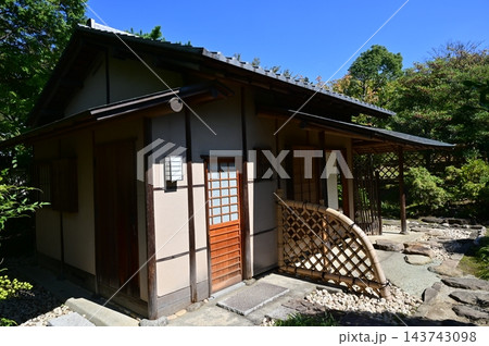池田城跡公園内（大阪府）の茶室 143743098