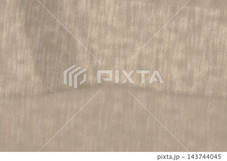 Warm Beige Fabric Texture with Soft Wrinkles 143744045