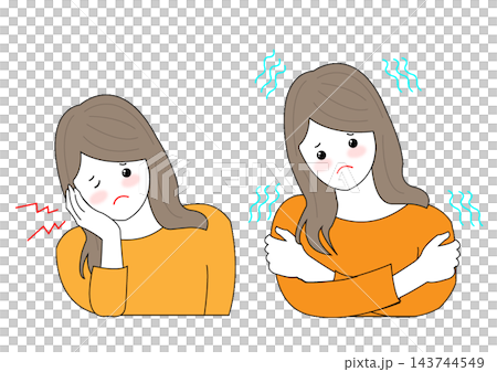 身體狀況不佳的女人 143744549