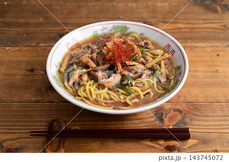 青椒肉絲ラーメン 青椒肉絲ラーメン 143745072