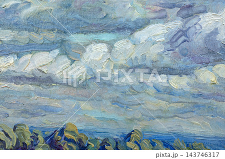 Oil painting, handmade Oil painting, handmade 143746317