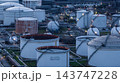 Oil and Gas refinery petrochemical plant industrial, Aerial view oil refinery, Refinery plant, Refinery factory. 143747228