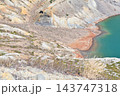 蔵王　御釜を展望する 143747318