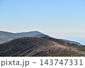 蔵王　御釜を展望する 143747331