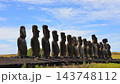 南太平洋　神秘に満ちた絶海の孤島　イースター島 143748112