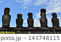 南太平洋　神秘に満ちた絶海の孤島　イースター島 143748115