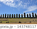 南太平洋　神秘に満ちた絶海の孤島　イースター島 143748117