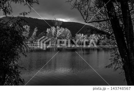 Scenic View of Golcuk Lake in Odemis Turkey During Autumn Season Scenic View of Golcuk Lake in Odemis Turkey During Autumn Season 143748567