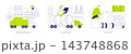 Ground transport abstract concept vector illustrations. 143748868
