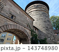 ドイツ_ニュルンベルク_古いレンガ造りの建物 143748980