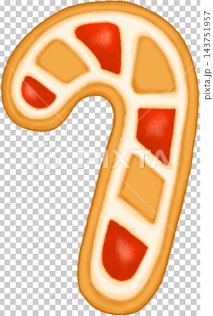 Christmas Gingerbread Candy cane 143751957