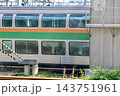 東京総合車両センターで洗車を受けるE231系電車 143751961
