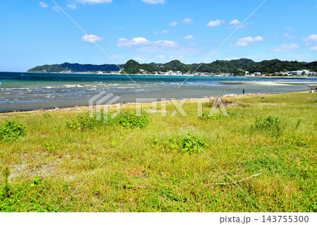 多田良北浜海岸付近より、原岡海水浴場、豊岡海水浴場方面を望む(千葉県南房総市)【2026.10】 143755300