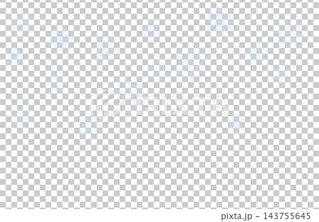 冬のイラスト素材・雪の結晶 143755645