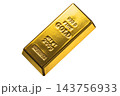 ゴールドバー 。金の延べ棒 143756933