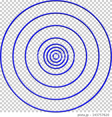 Concentric circles, blue neon outline ripple rings, target radar and sound wave graphic Concentric circles, blue neon outline ripple rings, target radar and sound wave graphic 143757620
