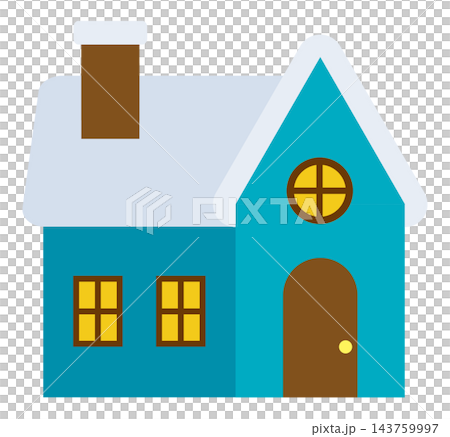 Snow-covered house 01 Snow-covered house 01 143759997