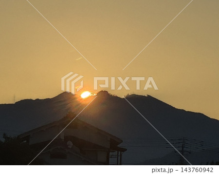 石鎚山系からでる日の出2029/09/01 143760942