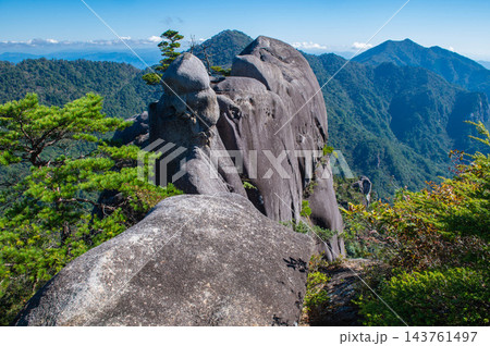 大崩山の下湧塚からの眺望 大崩山の下湧塚からの眺望 143761497