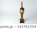 東マレーシア、クチンの木彫り猫の置物 143761504