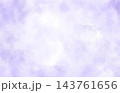 水彩風の淡い紫色の背景素材 143761656